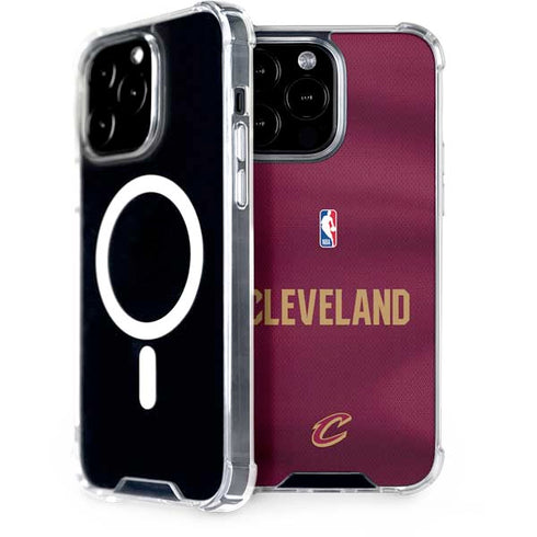 NBA Cleveland Cavaliers Jersey iPhone 15 Pro Max MagSafe Case